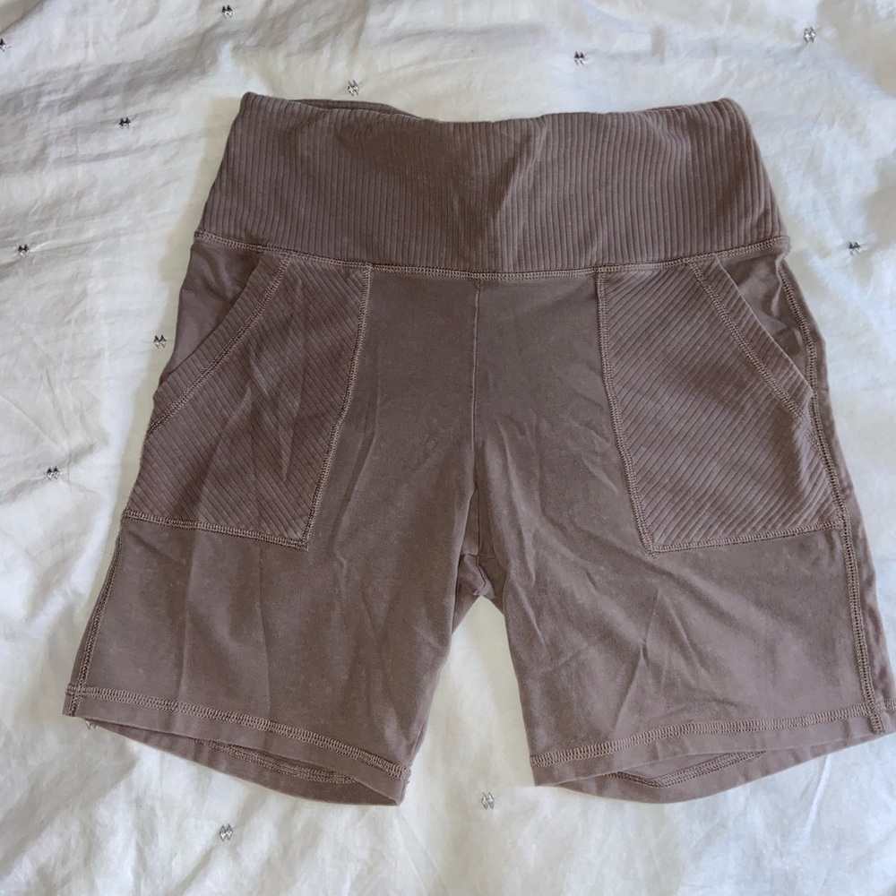 Greyson purple bike shorts!